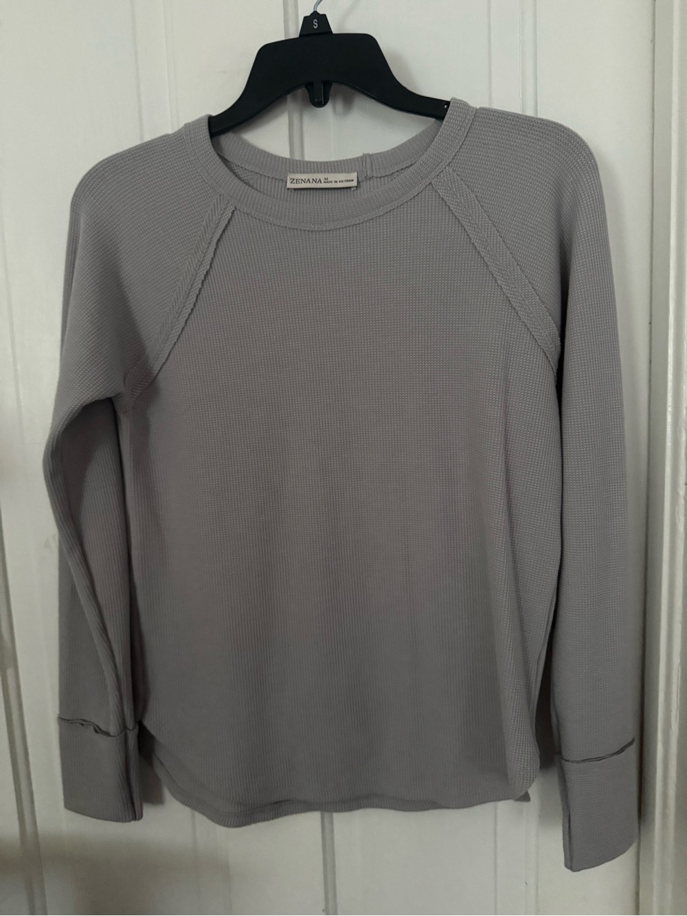New- zenana waffle long sleeve